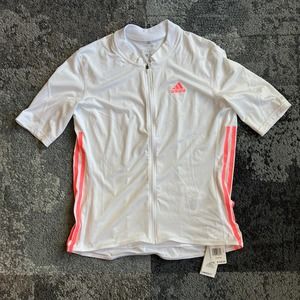 Adidas Short Sleeve Cycling Jersey Shirt NEW Women's Size Medium